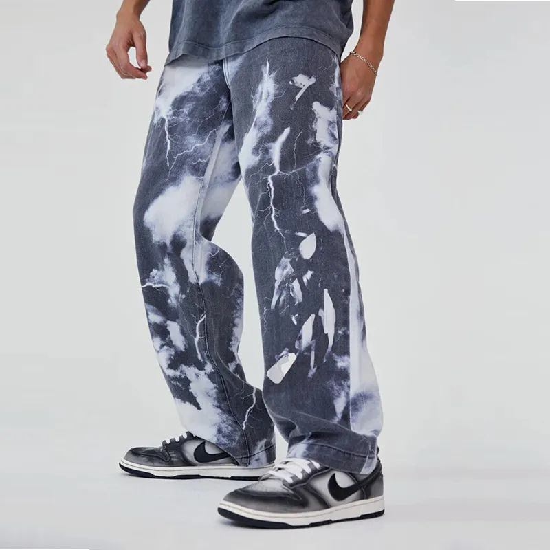 ADIRE Indigo Dye Men's African Print Pants | African Print Men's Trous –  Chiefo!