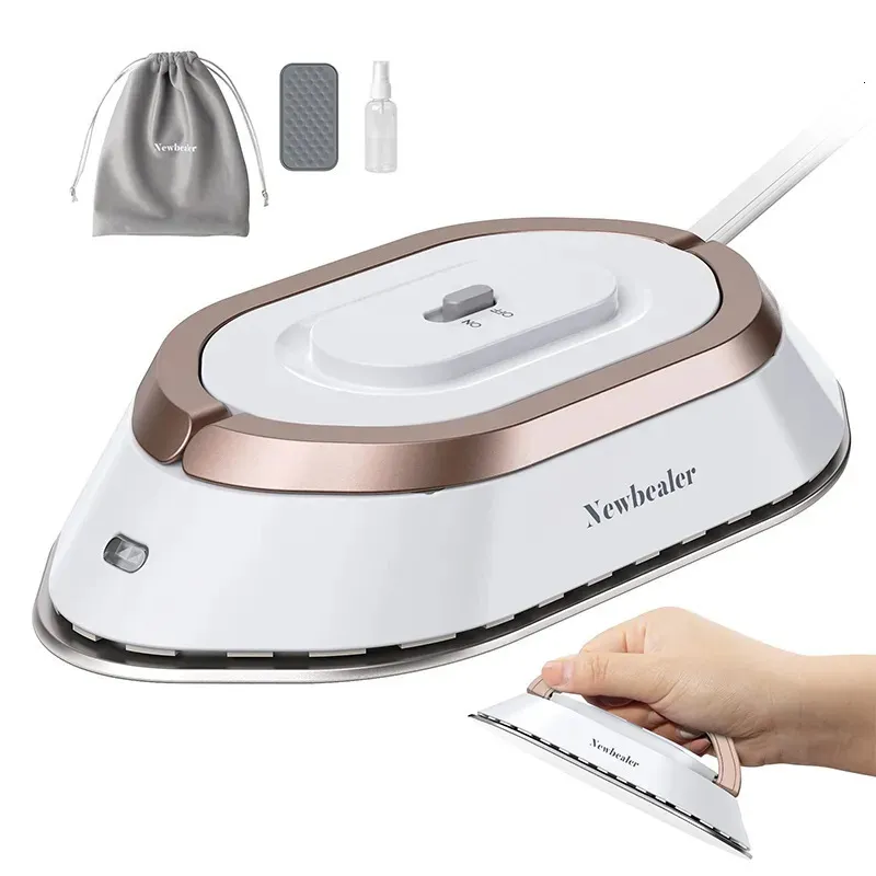 Electric Irons Other Electronics Mini travel iron portable electric ironing machine fast heating dry and wet ironing household tools 231109