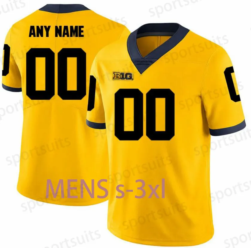 NCAA College Michigan Wolverines 9 JJ McCarthy Jerseys 2 Blake Corum 10 ...