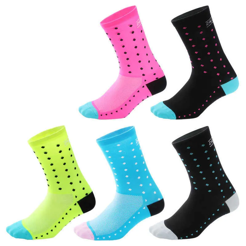 Men Sports Breathable Compression Women Sock Crossborder Supply Running Riding Cycling Over Knee Basketball Biking Hockey Soccer