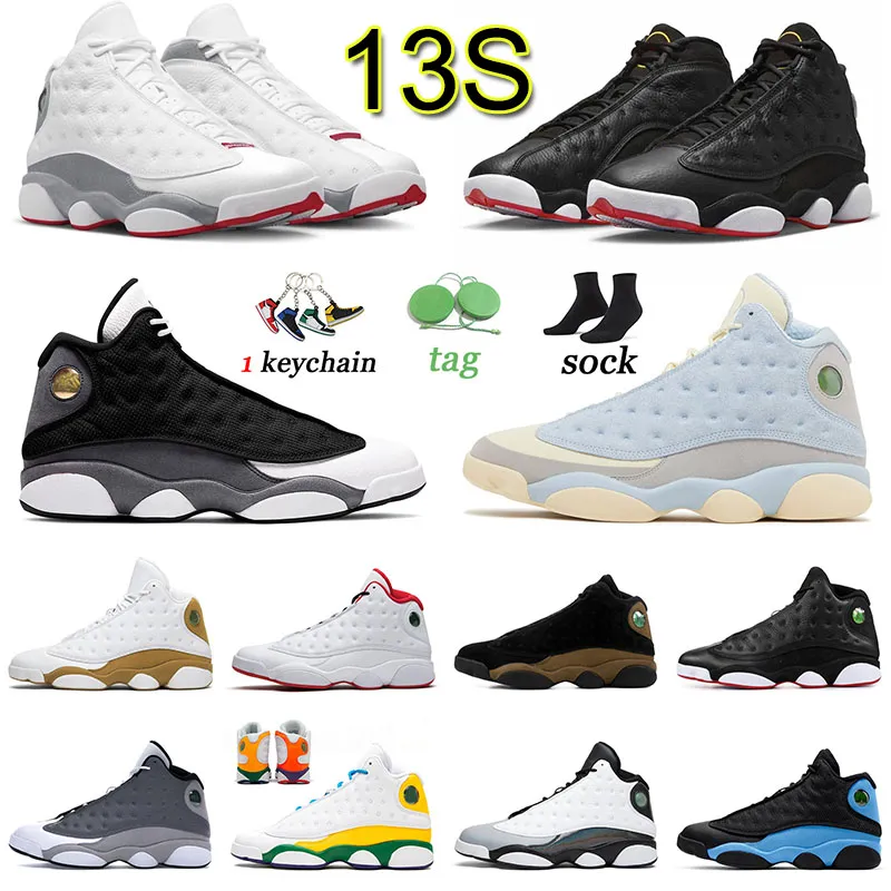 Classic 13s Black Flint Basketball Shoes Men Women Jumpman 13 Playoffs ...