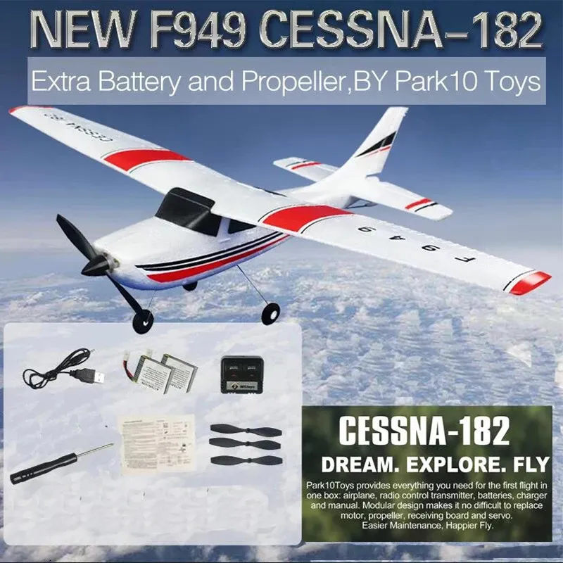 Fafeicy F949S 2.4GHz 3 Canaux Micro RC Avion Télécommande à Ailes Fixes Fafeicy F949S 2.4GHz 3 Canaux Micro RC Avion Télécommande à Ailes Fixes