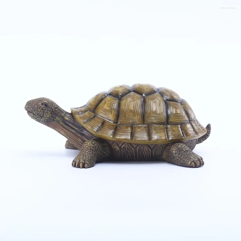 Garden Decorations Tortoise Resin Statues Funny Courtyard Floor Ornaments Decor Landscape Crafts Gift