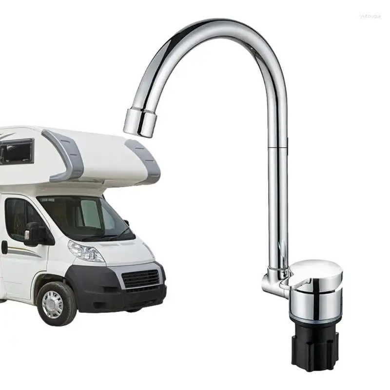 Keukenkranen Camperkraan RV 180 Op en neer draaiend Spatwaterdichte spoelbak Waterkraan Zoetwatersystemen voor botenhuizen Caravans