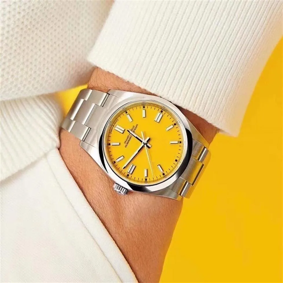 Высококачественное EWF EW 41 мм 31 мм мужчины женщины 3230 Автоматические часы -наручные часы Сапфировые водонепроницаемые 904L Стальные 124300 Любители браслет Watch273u