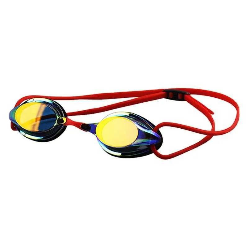 Goggles bril voor zwemwedstrijd Zwemmende bril Anti-bevorderging Waterbestendige lekbestendige platen voor volwassenenpoolbril voor vrouwen en P230408