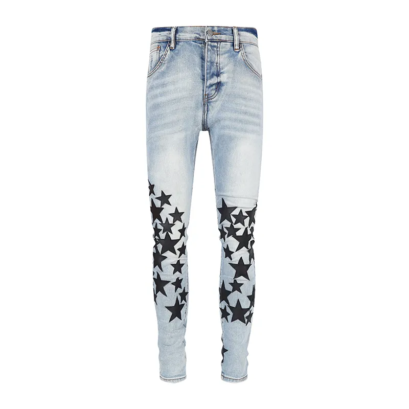 Denim Yupoo Amiri Mens Designer Ripped Jeans: Embroidered Fashion