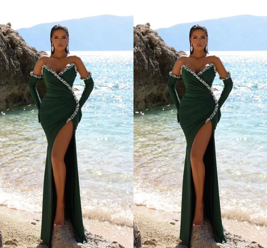 emerald green sleeveless dress Short Green Homecoming Dress with Glitter Print– PromGirl main image 1