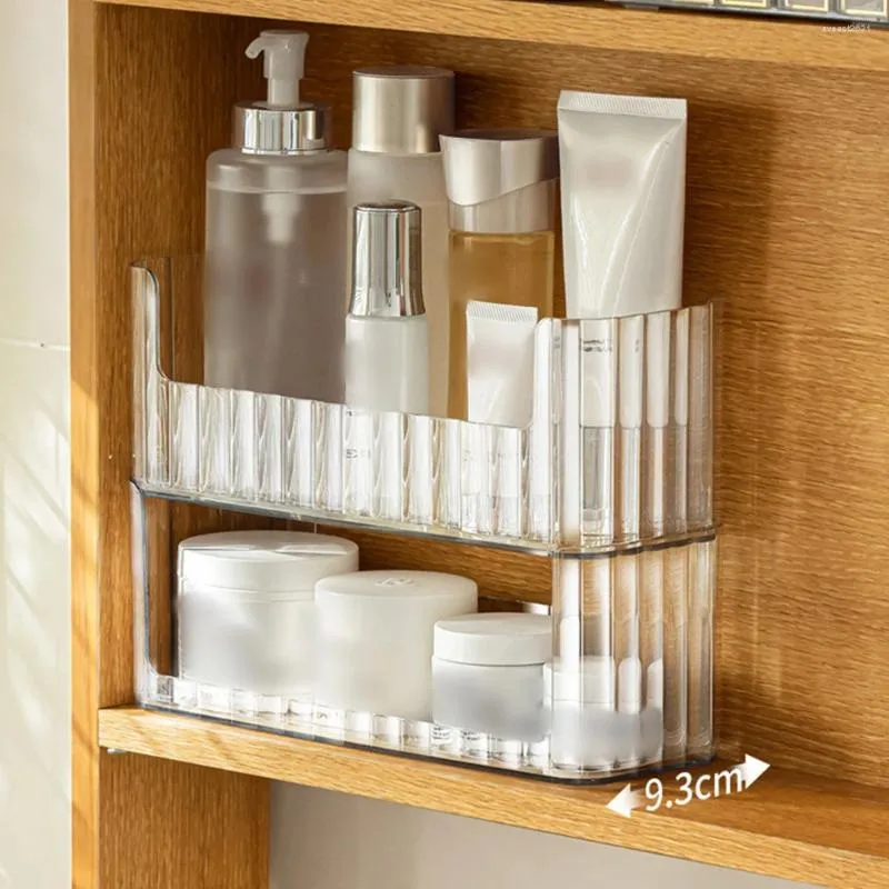 Boîtes de rangement boîte de bureau luxueuse de haute qualité accessoires de salle de bain de luxe support cosmétique tendance