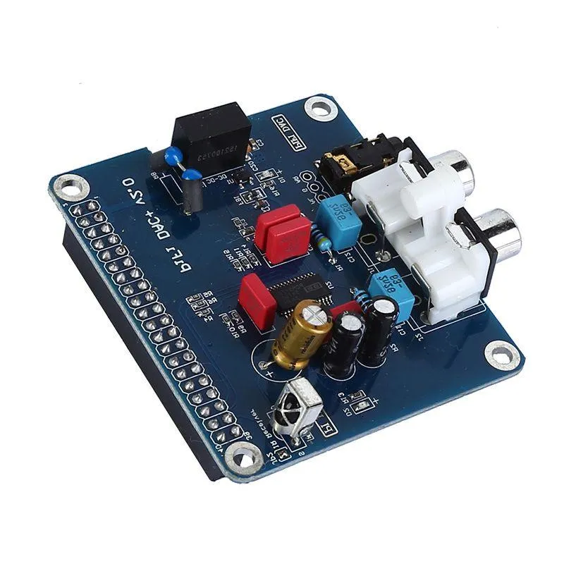 Raspberry Pi Audio Module Raspberry Pi Audio DAC - High Fidelity Sound Card Module, I2S Interface ...