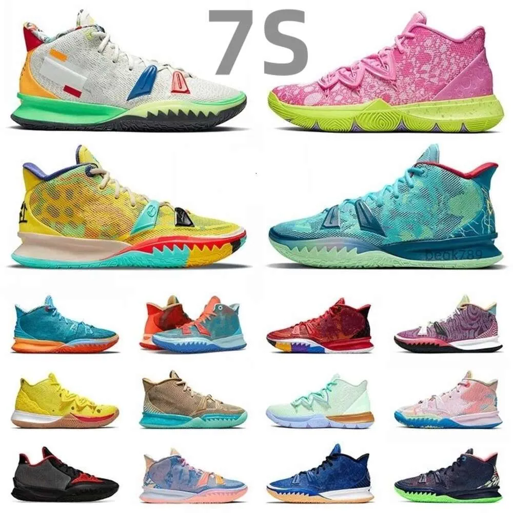 Kyrie 7 Daughter Lime Green Basketball Shoes Low Pink 5s, Mom 7s Copa Pale Ivory Mother Nature