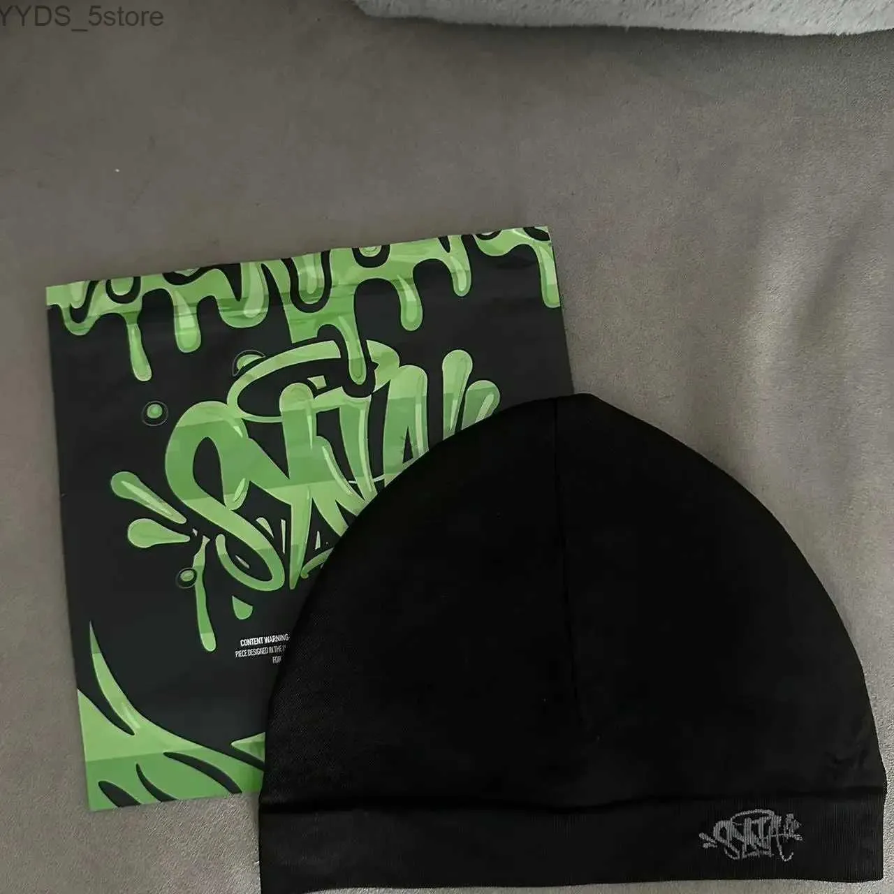 Beanie/Skull Caps SYNA World Skull Hat 2023 Ny stickning SYNA BEANIE HAT Män kvinnor Paragraf Quality Cap Y2k Warm Beanies SYNA Running Cap YQ231108