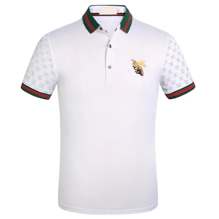 2024SS Mens Polo Shirt Projektant Man Fashion Horse T Shitus Men Golf Summer Polo Shirt Haft High Street Trend Top Tee Asian Size M-XXXL