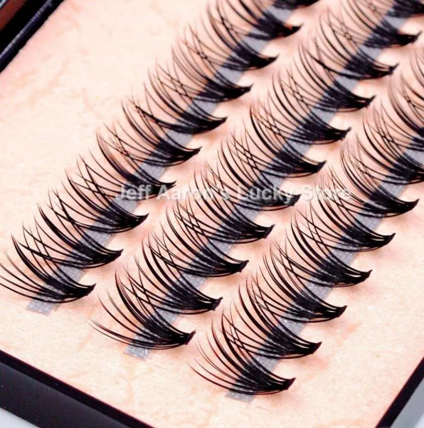 False Eyelashes Natural Long Black Individual Eye Lash Extension Makeup Tool 57 Knots 8 10 12 14MM Available5318231