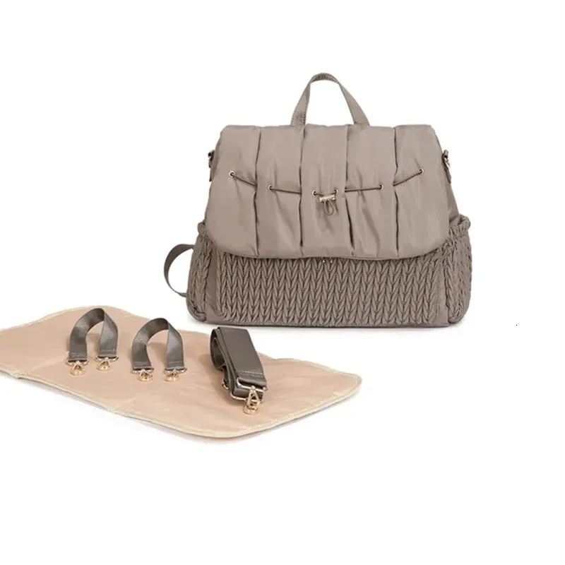 Wickeltaschen, Baby-Wickeltasche, für schwangere Frauen, im Krankenhaus geboren, Krankenschwester-Tasche, wasserdichte Tasche, geeignet für Mütter und Babys, Reise-Kinderwagen-Tasche 231108