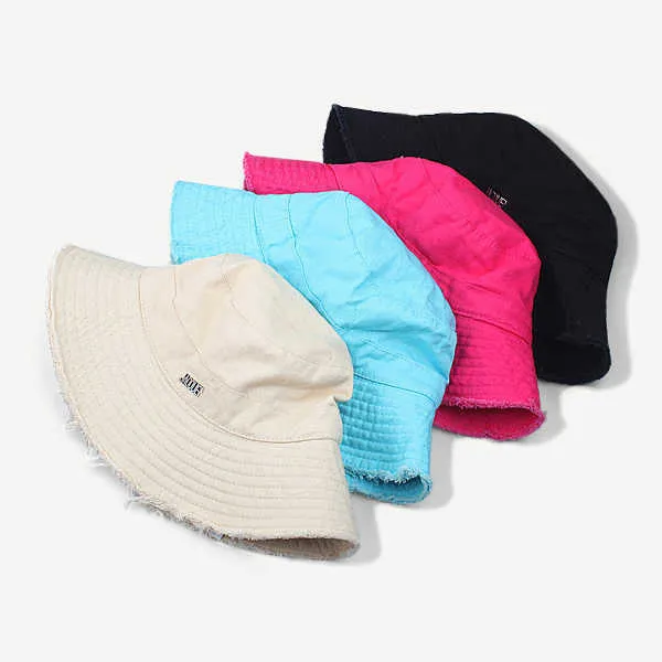 Designer Hot Pink Hot Pink Bucket Hat For Women And Men Full Cap