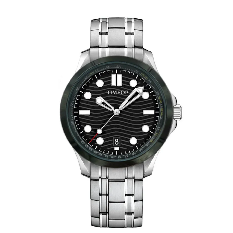 Hommes de luxe 300 Montre 42MM Automatique Mécanique Designer Montres Hommes Montre Bracelet En Acier Inoxydable Bracelet En Caoutchouc Montre-Bracelet D'affaires Montres-bracelets