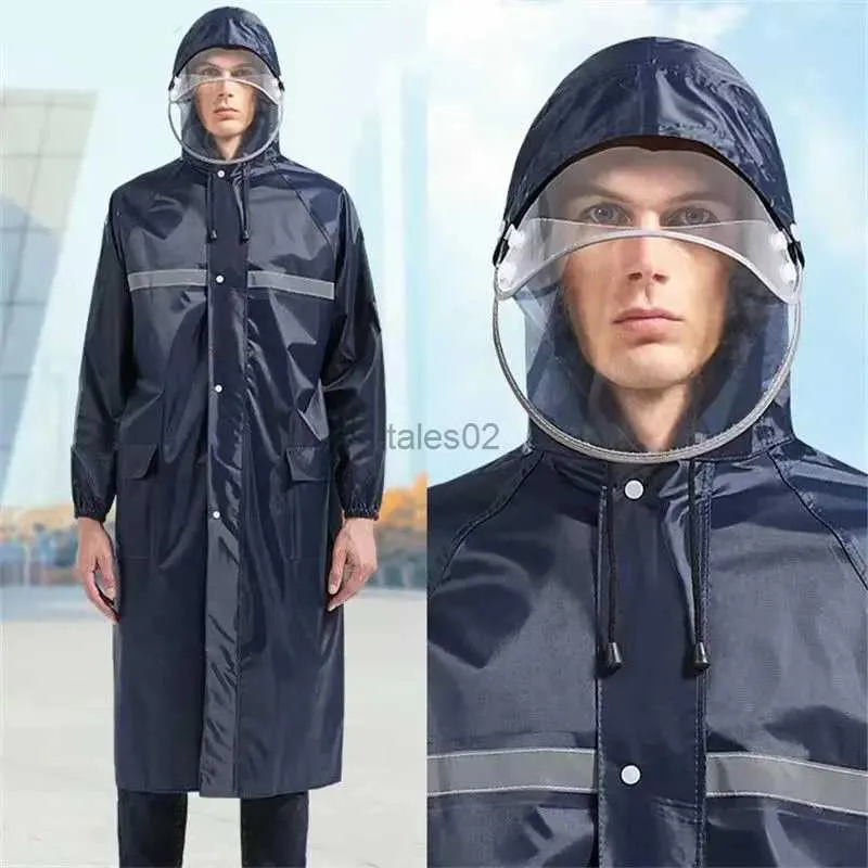 Mens top work raincoat