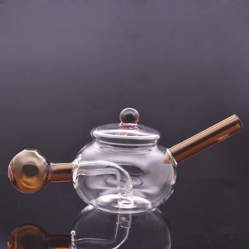 China Tea Pot Glass Oil Burner Bongs Dab Rigs Hookah With 30mm Glass Oil  Bowl Small Bubbler Beaker Bong Water Pipes Oil Rig From 4,69 €