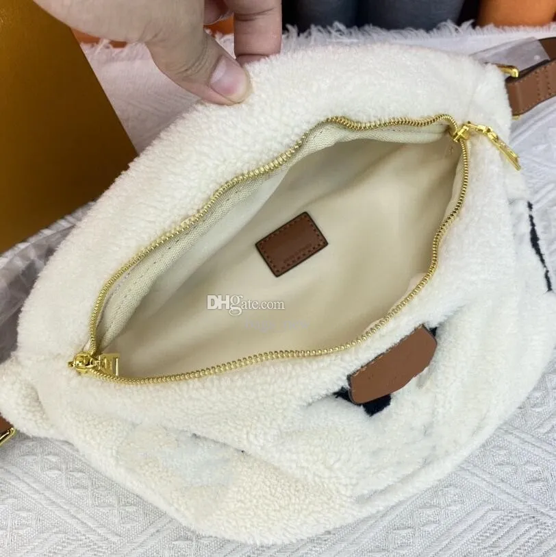 Fluffy bum bag sale
