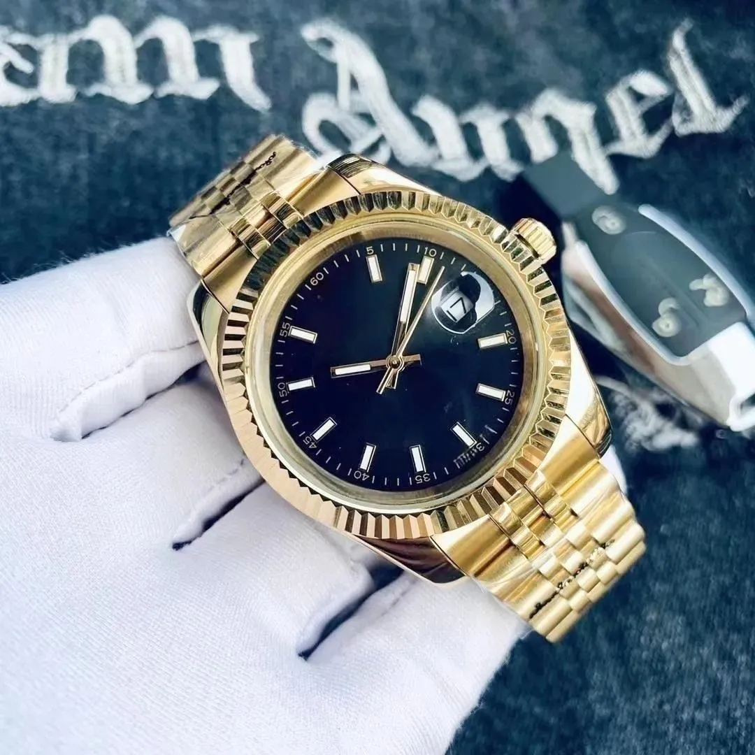 Mens DATEJUST relógio de pulso designer relógios automáticos safira mecânica de aço inoxidável amantes luminosos montre falsifica movimento resistência relógio de pulso