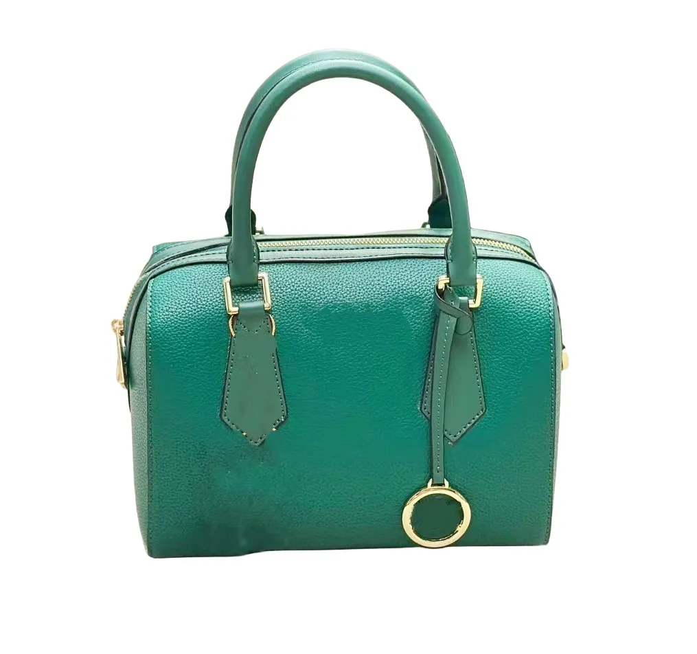 مصمم حقيبة M Luxury Luxury Handbag Counter Bag Hights Hights Solid Color Bag Bag حقيبة حقيقية من الجلد 25 سم