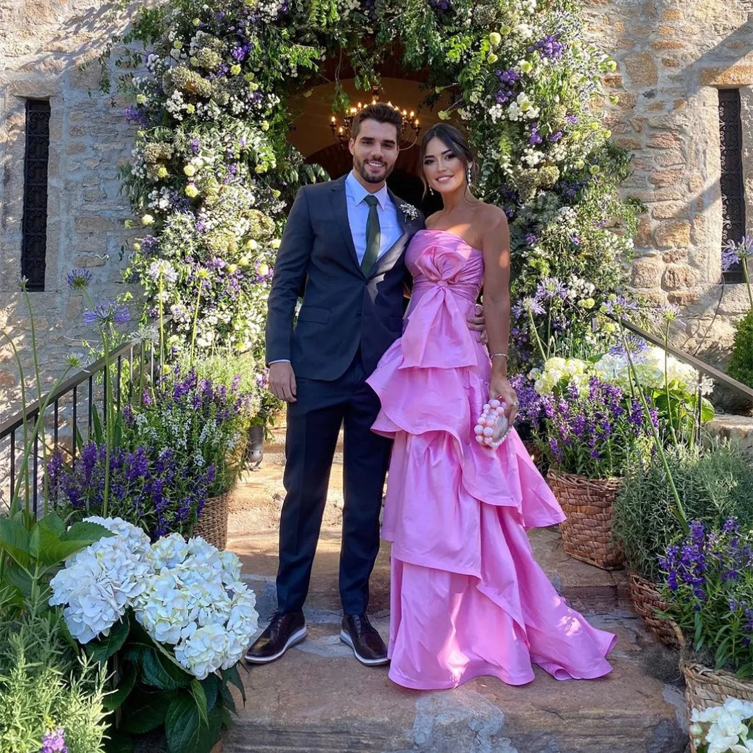 Vintage Long Taffeta Pink Prom Dresses With Bow A Line Custom Made  Strapless Ruffled Sweep Train Party Dress Maxi Formal Evening Dresses For  Women From Dyy_dress88, $96.4 | DHgate.Com