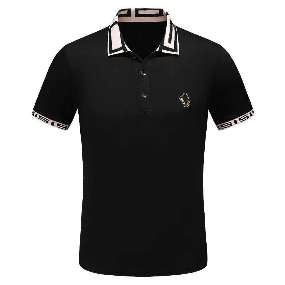 2022ss Designer Polo Uomo Luxury Polo Casual Mens T Shirt Snake Bee Lettera Stampa Ricamo Moda High Street Man Tee