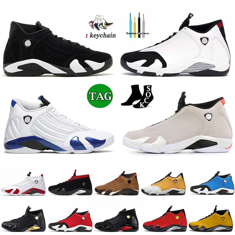 14S Panda Black White Basketball Buty 14 Oryginalne ognie Ginger OG Winterized Gym Red Lipstick University Gold Hyper Royal Mens Męs