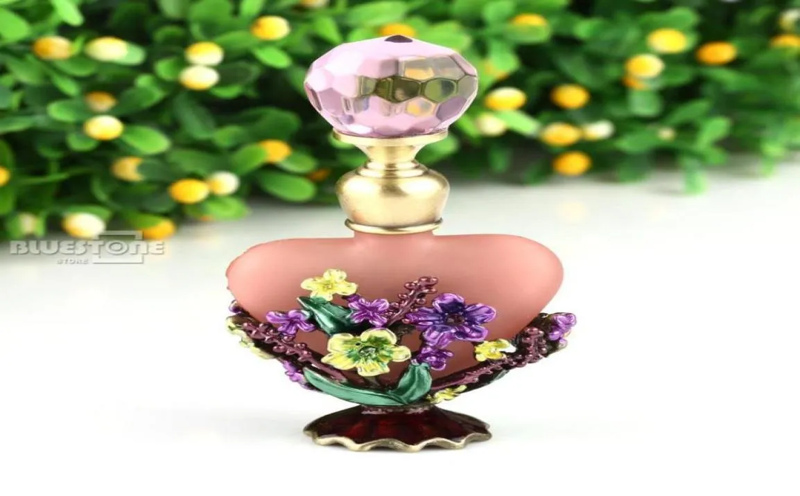 5ml Vintage Mass of flowers Perfume Bottle Empty Refillable Antique Bottles Crafts 2010133642838