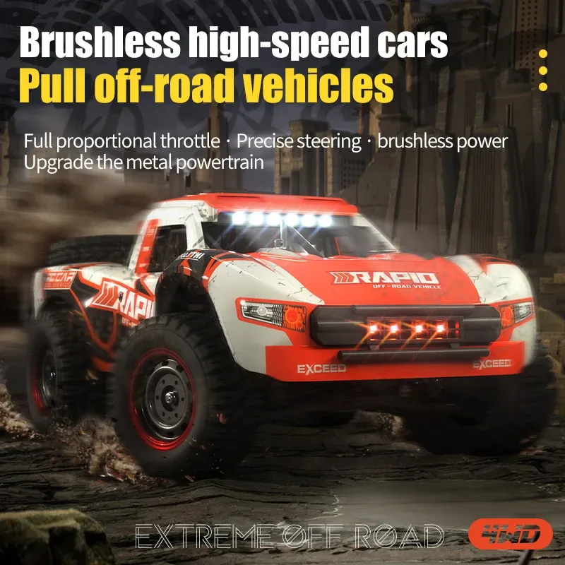 High Speed Electric RC Off Road Truck 1 14 Scale Q130 Desert 4WD Racing Drift Rc All Terrain Vehicle Toy For Boys And Children 2.4G From Xianstore07 60.32 DHgate.Com