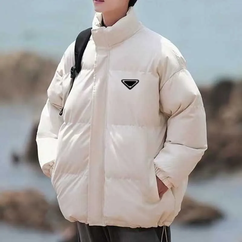 Jaqueta de grife masculina jaqueta de inverno feminina jaqueta de pão leve quente casaco quente masculino com capuz casaco curto r23