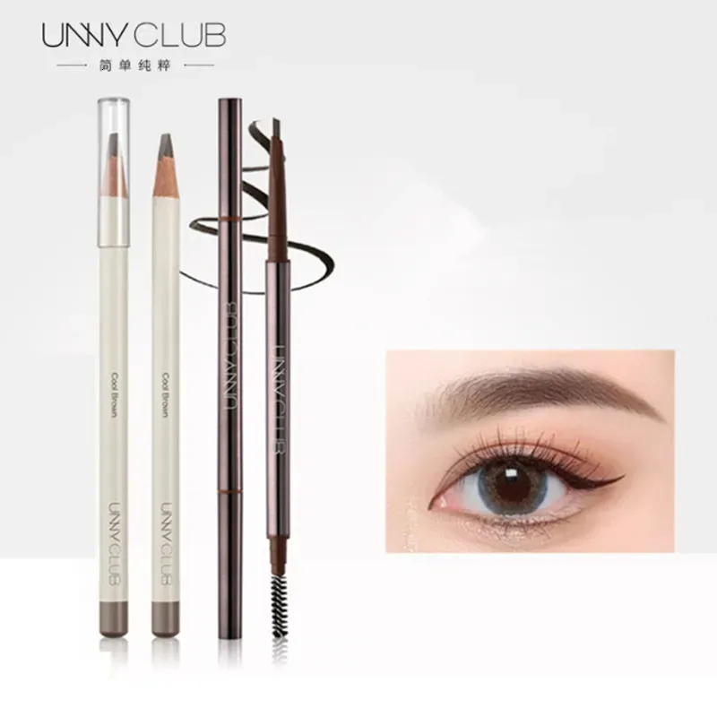 Wzmacniacze brwi Unny Club Wodoodporny brwi Brow Pen do oznaczania zarysowania tatuażu Makeup Mikroblading Brows Definer Enhancer 231109