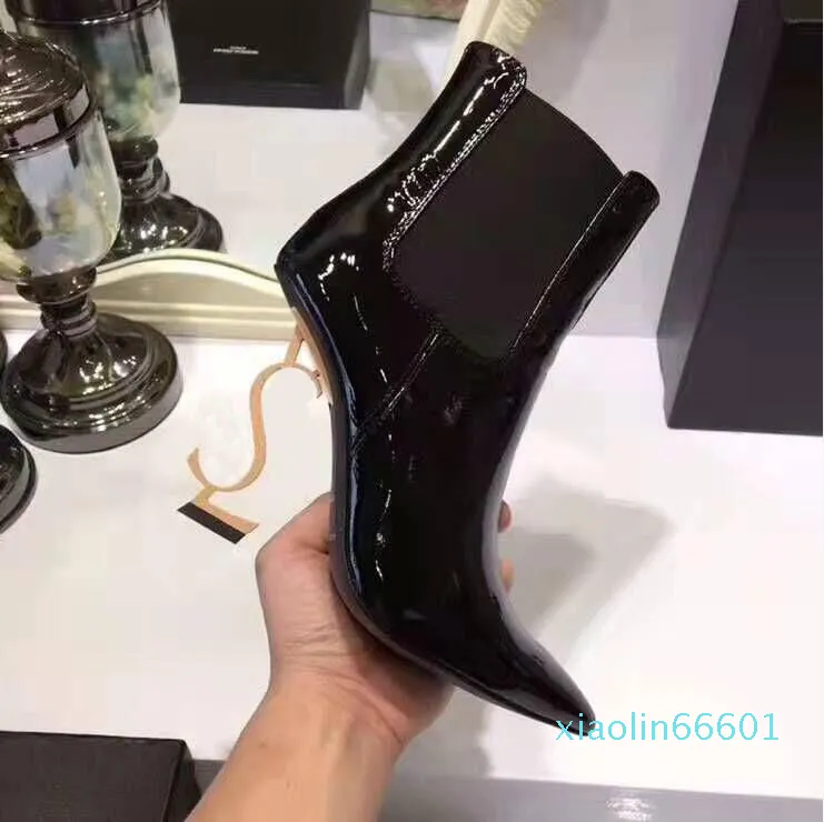 Chaussures à talons hauts, bottes d'hiver, escarpins simples à la mode, à talons hauts, 2023