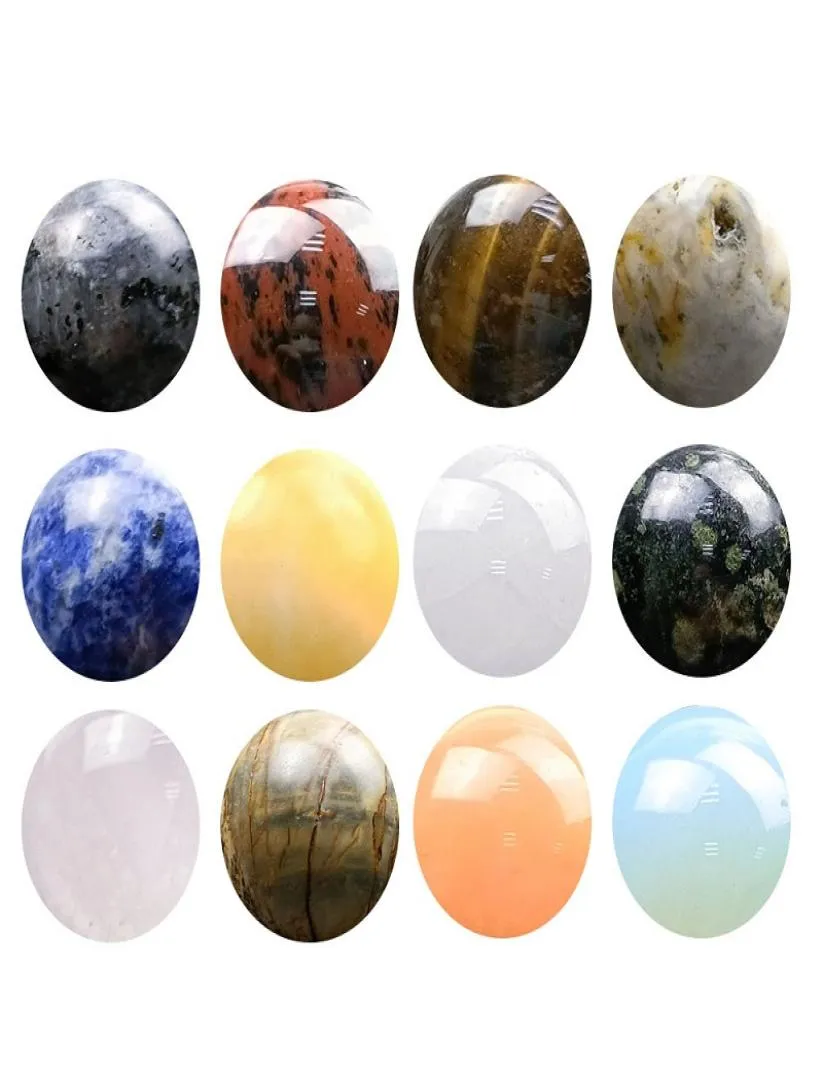 Natural todos os tipos de material 25mm bola de cristal esfera de quartzo artes chakra cura reiki pedra de quartzo família decorada 7741729