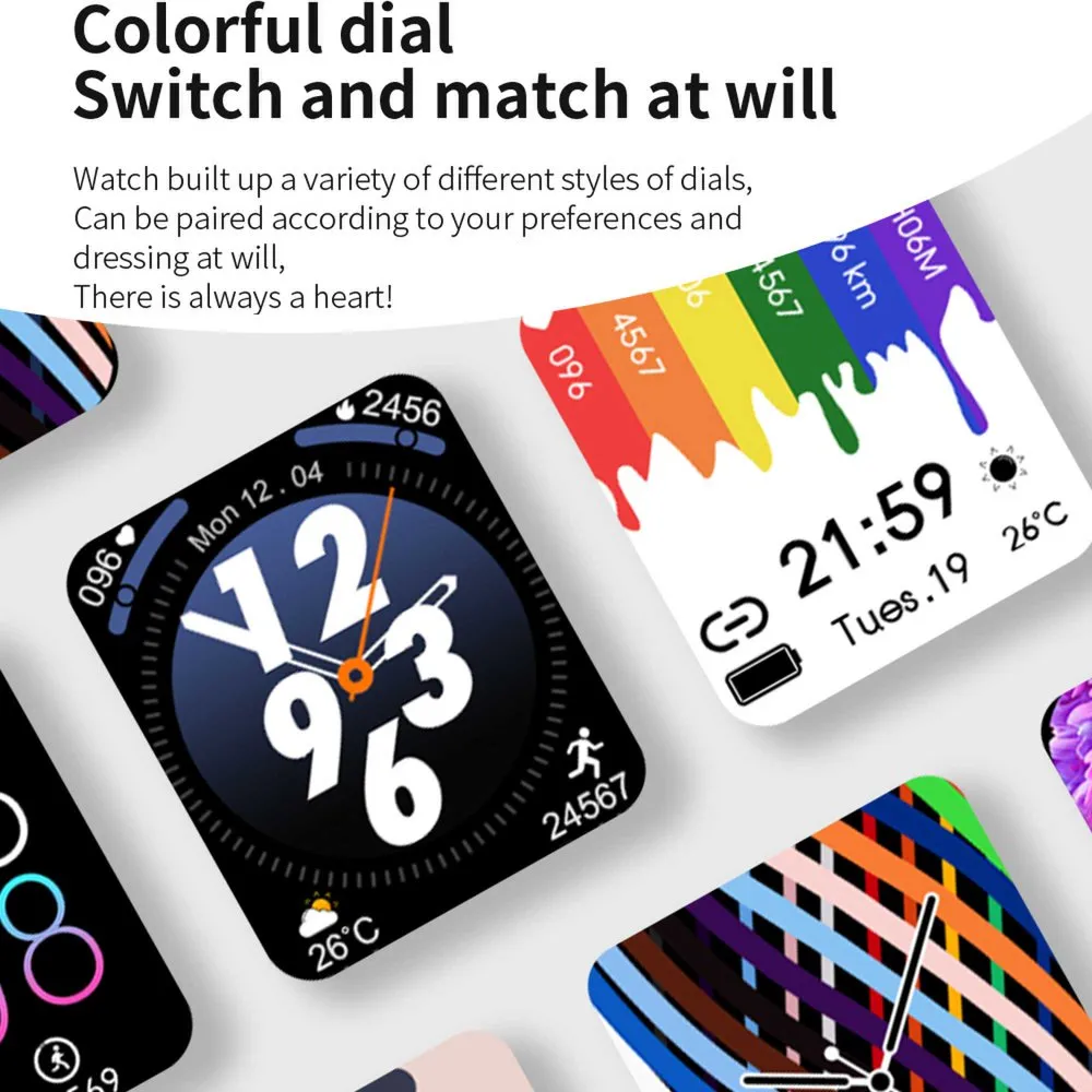G20 Bluetooth Smart Watch for Men with Call, Fitness Tracker z Monitorkiem Częstotliwości Blood Oxygensleep Black