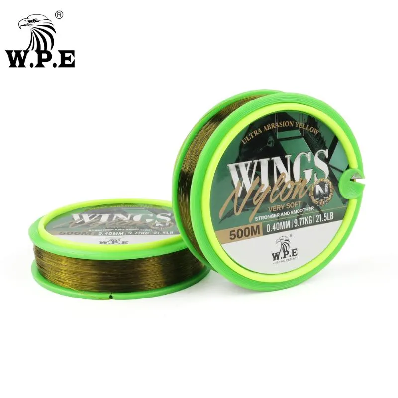 W.P.E Nylon Fishing Line Tackle Pesca Accessory 100m/300m/500m Sink Leader 0.20mm-0.50mm 5.8LB-26.4LB Braid