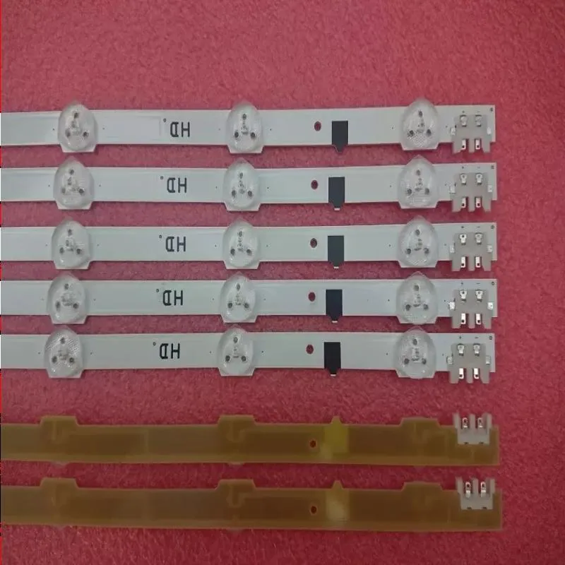 Комплект других оптоэлектронных дисплеев, 5 шт., 9 светодиодов, 650 мм, полоса светодиодной подсветки для телевизора Samsung 32 дюйма UE32F5000 D2GE-320SC0-R3 2013SVS32H CY Pvow