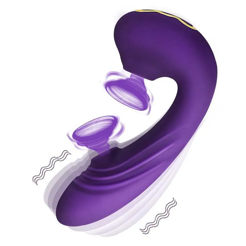 Giocattolo del sesso Massaggiatore Clitoride Sucker Stimolatore per le donne Capezzolo Vibratore Clitorideo Dildo vaginale Succhiare Mutandine per soddisfare i giocattoli per adulti