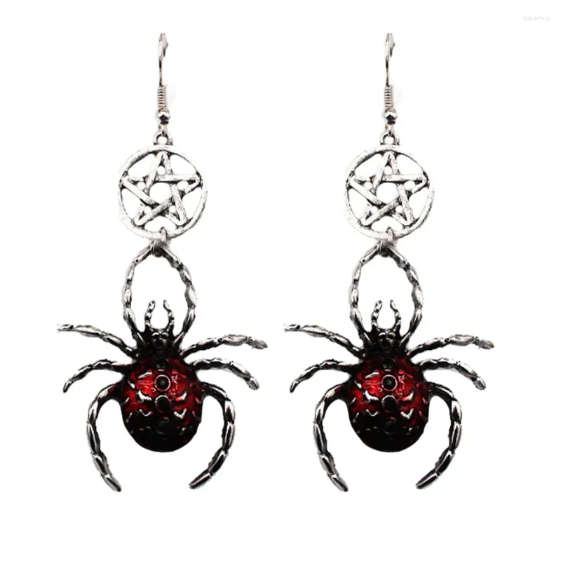 Dangle Earrings Bat Spider Danglers Festival Jewell Novel Halloween Dercorsペンダント女性