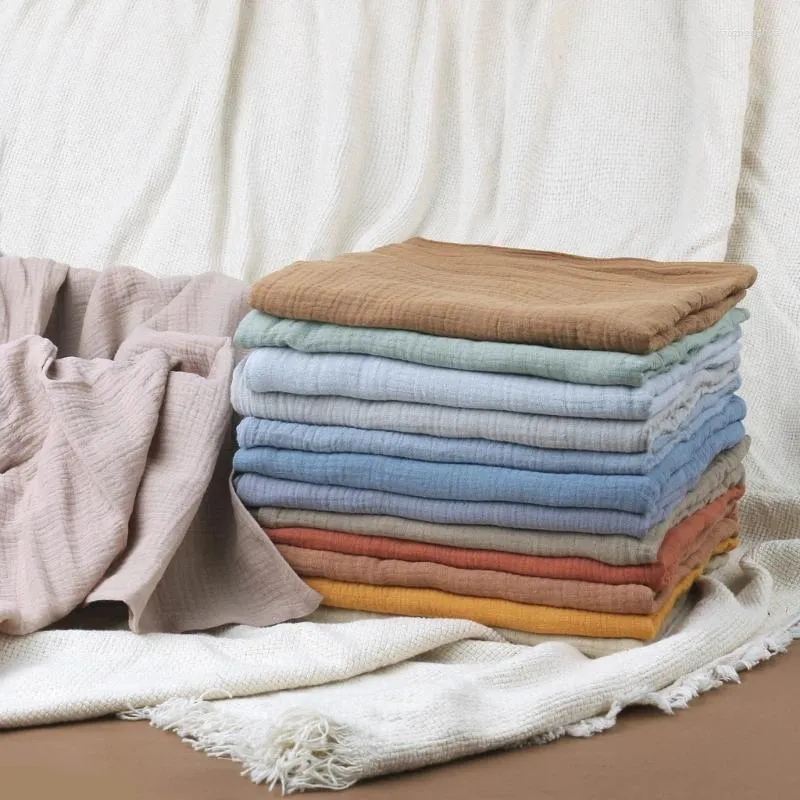 Одеяла, 3 шт., хлопково-марлевое муслиновое детское одеяло, мягкая пеленальная накидка, быстросохнущее детское банное полотенце для мальчиков и девочек, чехол на коляску