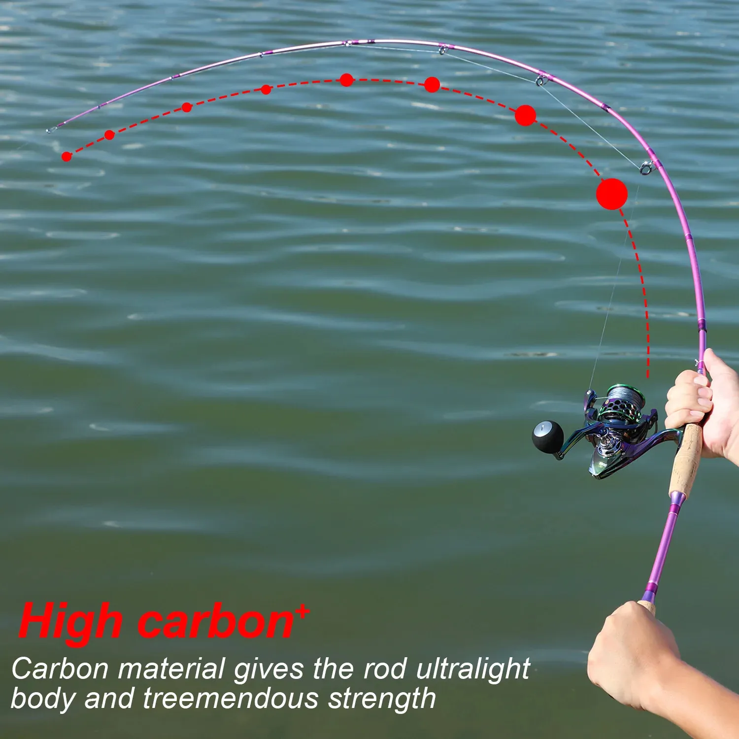 Sougayilang 2.1M 4 Sections Best Boat Spinning Rod UltraLight Carbon Fiber  Spinning Rod With Pink Fishing Pole Tackle Pesca 231109 From Bao06, $17.89