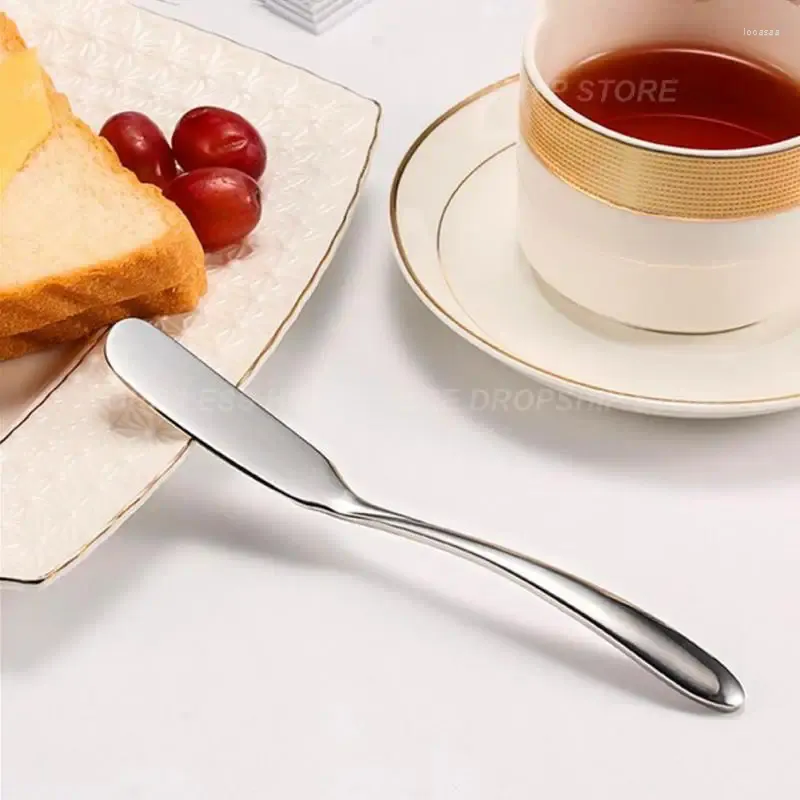 Knives Stainless Utensil Cutlery Butter Knife Cheese Dessert Jam Spreader Breakfast Tool