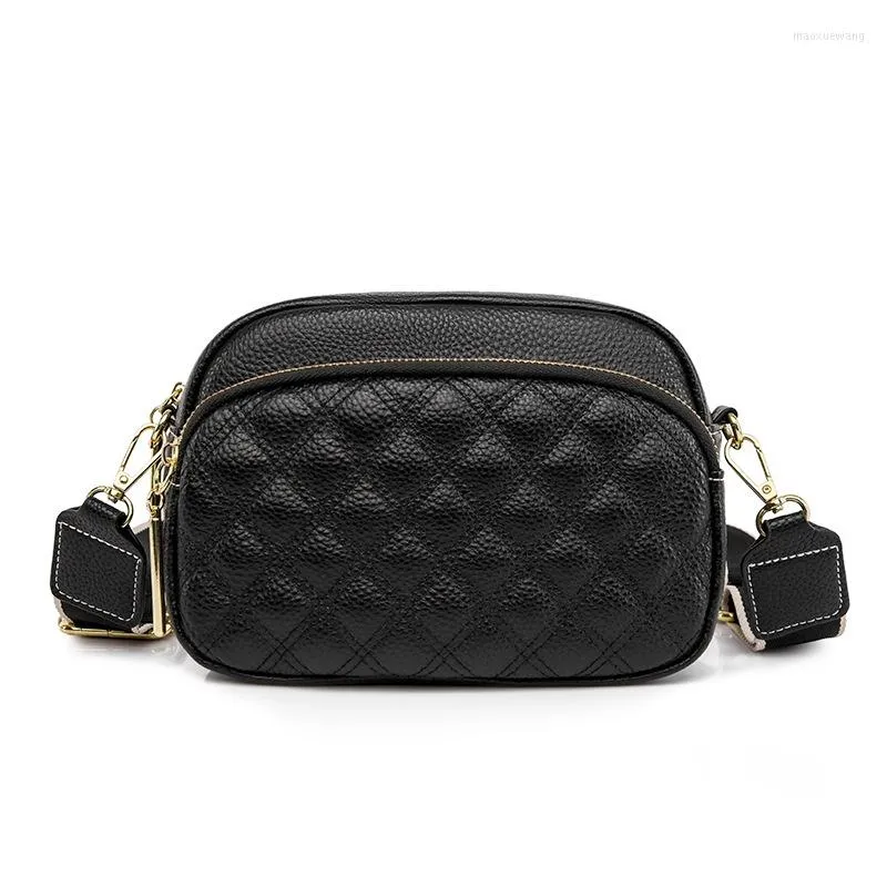 Borse da sera in vera pelle Diamond Lattice Borse da donna Designer di marca Spalla da donna Cross Body Mini borsa femminile e