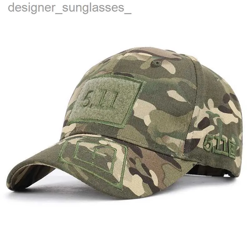 Stingy Brim Hats Camouflage Adjustable Baseball C Army Green Tactical Jungle Hat Fishing Sports Leisure Military CL231109