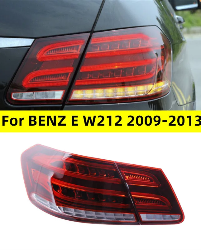 Car Styling For BENZ E W212 2009-2013 Taillight Assembly Upgrade 2014 Style New LED Street Light Brakes Reversing Highlight