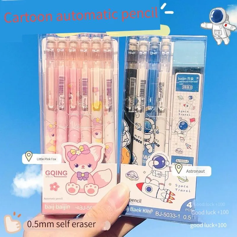 Crayon Mécanique Fournitures Scolaires Mignonnes Papeterie Kawaii Lapiz