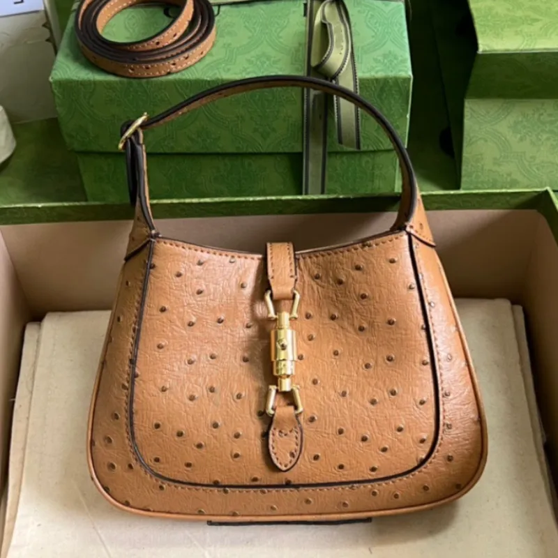 2023 nouveau sac à main de créateur sac fourre-tout classique motif d'autruche sac à main sac pour femme nouvelle mode rétro petit sac carré haut de gamme sac à bandoulière sac à bandoulière 637091