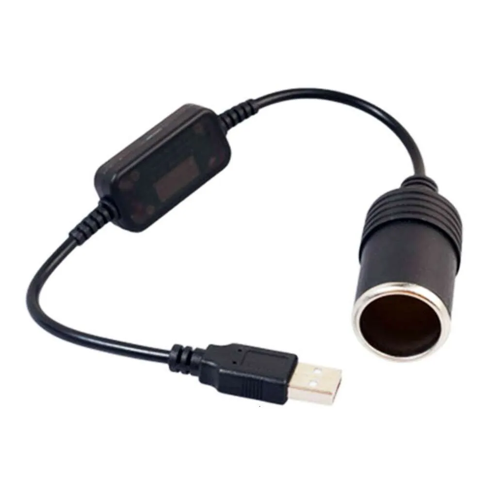 Adaptateur USB vers 12v USB C mâle vers 12v allume-cigare prise femelle  cordon d’alimentation