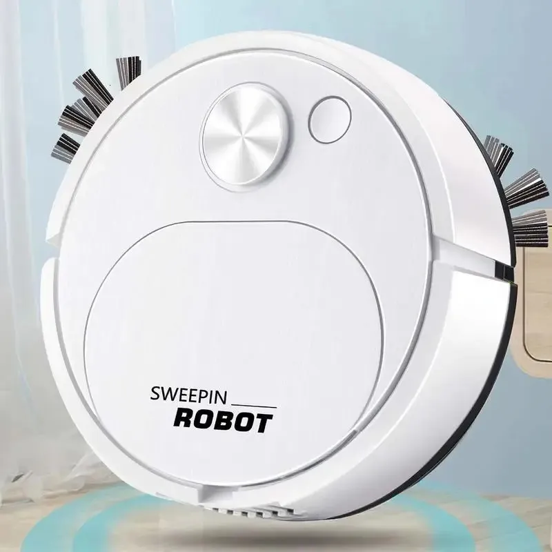 Hand Push Sweepers Automatic Robot Vacuum Cleaner 3 In 1 Smart Wireless Sweeping Wet And Dry Ultrathin Cleaning Machine Mopping Home Product 231108